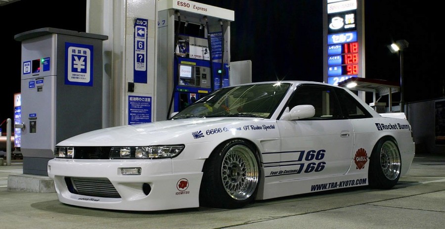 Nissan Silvia S13 Räder BBS RS R16 9.5J ET11 205/45 10J 225/50