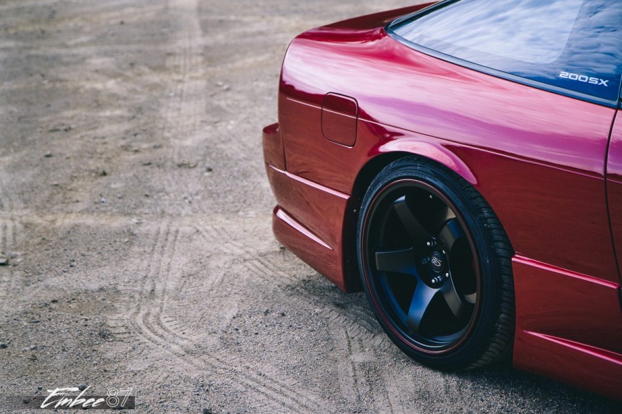 Nissan 180SX/200SX/240SX S13 Räder Rota GTR R18 9.5J ET20 245/35