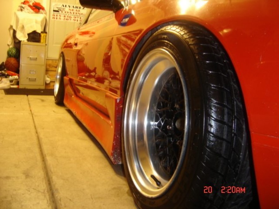 Nissan 180SX/200SX/240SX S13 Räder SSR Formula Mesh R15 8J ET-10 195/50