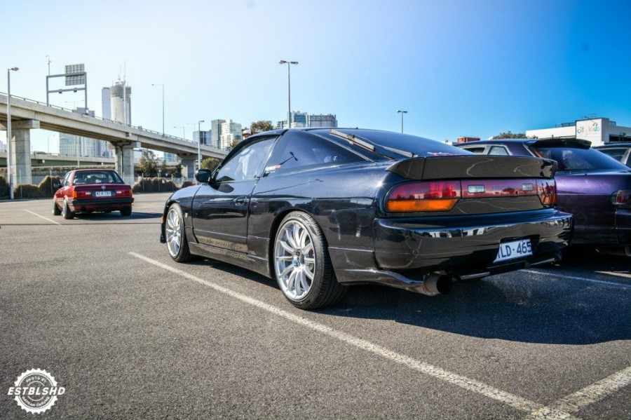 Nissan Silvia S13 Räder Koya Bathurst SM R18 8.5J ET25 225/40 9.5J ET30 235/40