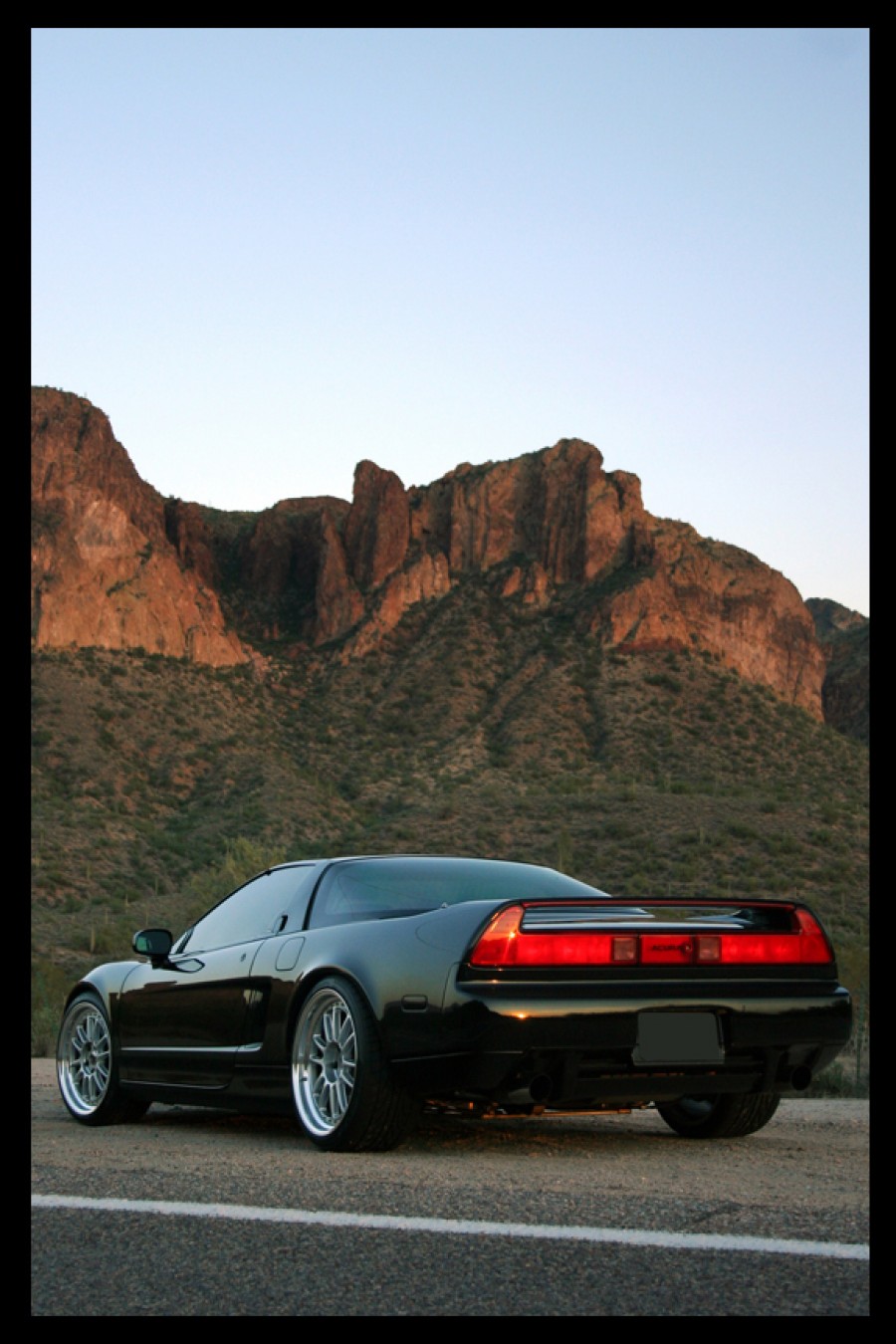 Acura NSX 1 generation. NA1, NA2 Räder Enkei RPF1 Type RC R18 8.5J ET42 225/35 R19 10J ET27 275/30
