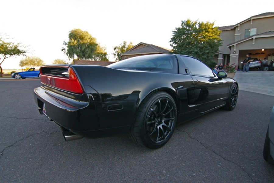 Acura NSX 2 generation. NC1 Räder Advan Yokohama RS R17 8J ET37 235/40 R18 10J ET35 275/35