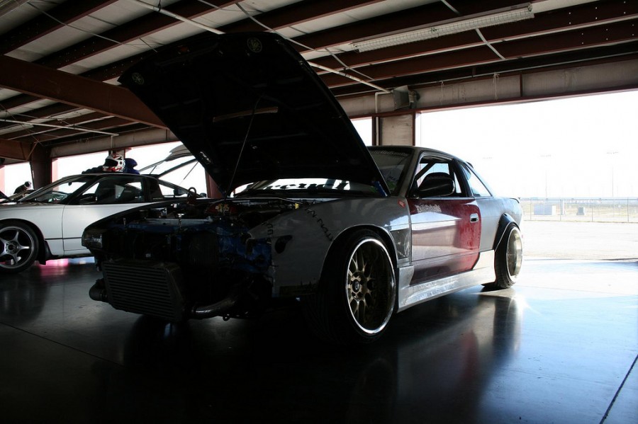 Nissan Silvia S13 Räder Weds Sport Kranze ERM R18 10J 235/40 12J ET-5 255/35