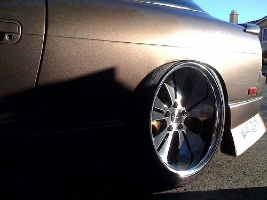 Nissan 180SX/200SX/240SX S13 Räder Work Euroline N2 R17 9J 215/40 R18 10J ET6 235/40