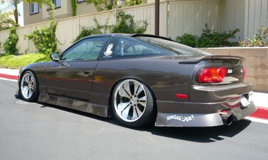 Nissan 180SX/200SX/240SX S13 Räder Work Euroline N2 R17 9J 215/40 R18 10J ET6 235/40