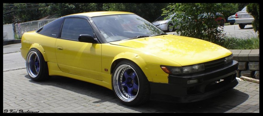 Nissan 180SX/200SX/240SX Räder Work Meister S1 3P R18 9.5J ET-14 225/40 12J ET-47 275/35