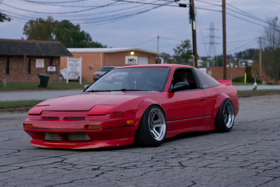 Nissan 180SX/200SX/240SX Räder OEM Mitsubishi Starion R16 9J 225/45 Diamond Racing Pro Street 10J ET-25 245/45 240SX Chuki 