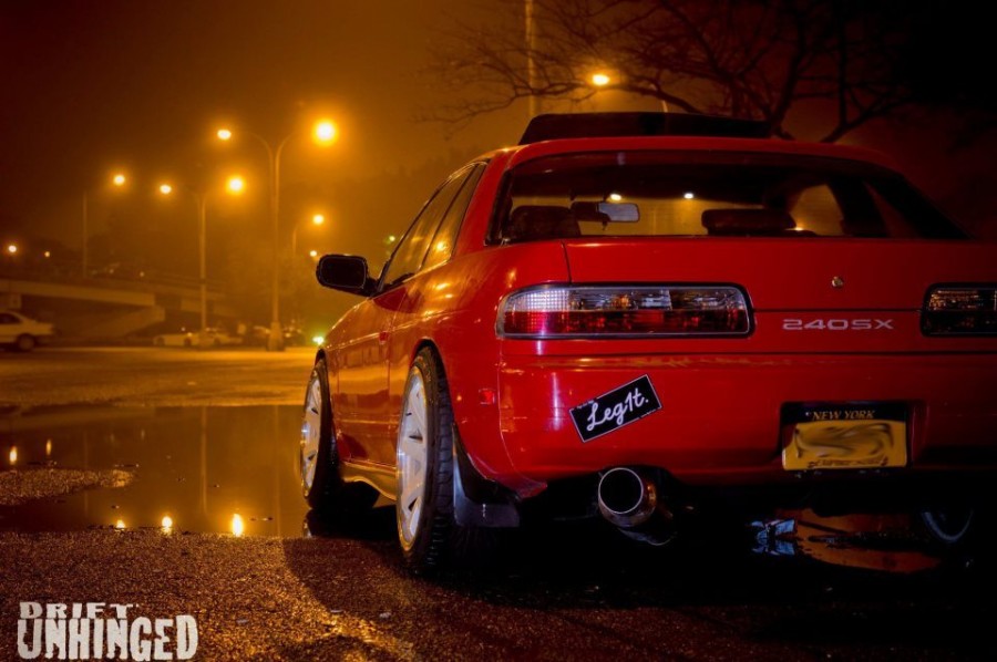 Nissan Silvia S13 Räder Greddy Gravity R17 9.5J ET25 215/40 R18 225/40