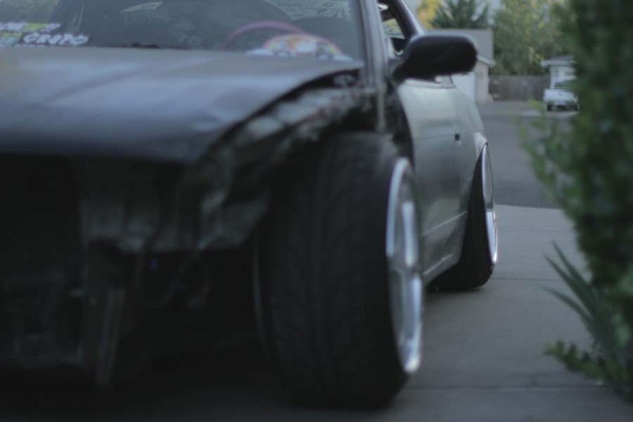 Nissan Silvia S13 Räder Work VS-KF R17 10.5J ET-14 215/40 225/45