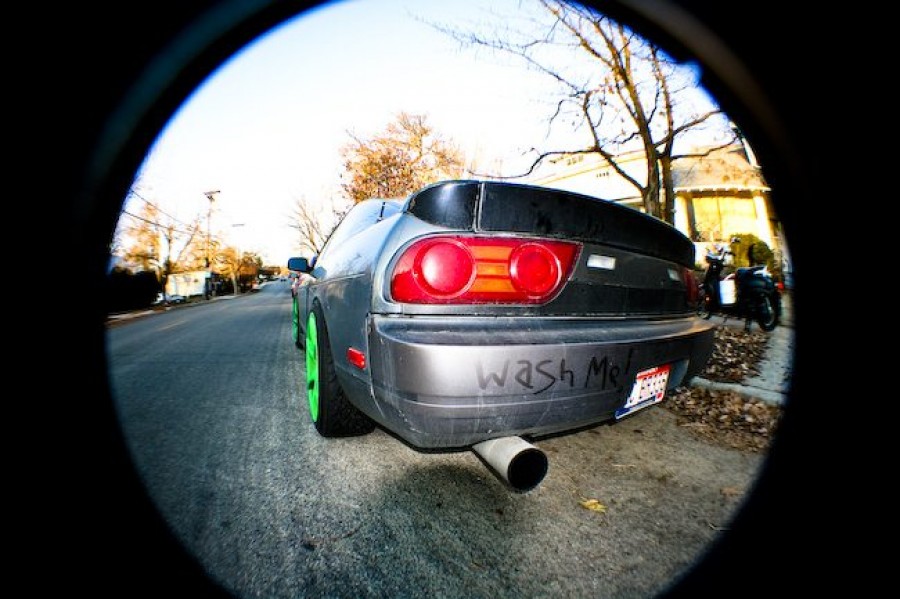 Nissan Silvia S13 Räder Grenade GX-01 R17 9J ET15 215/40 ET-5
