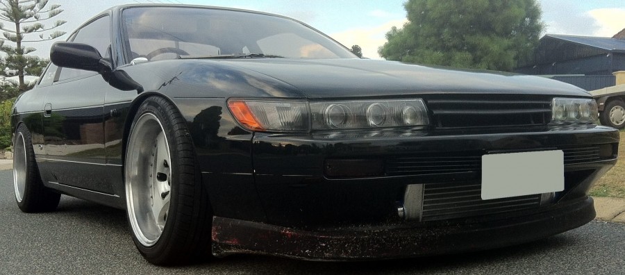 Nissan Silvia S13 Räder Advan Yokohama Oni R17 8J ET-1 215/45