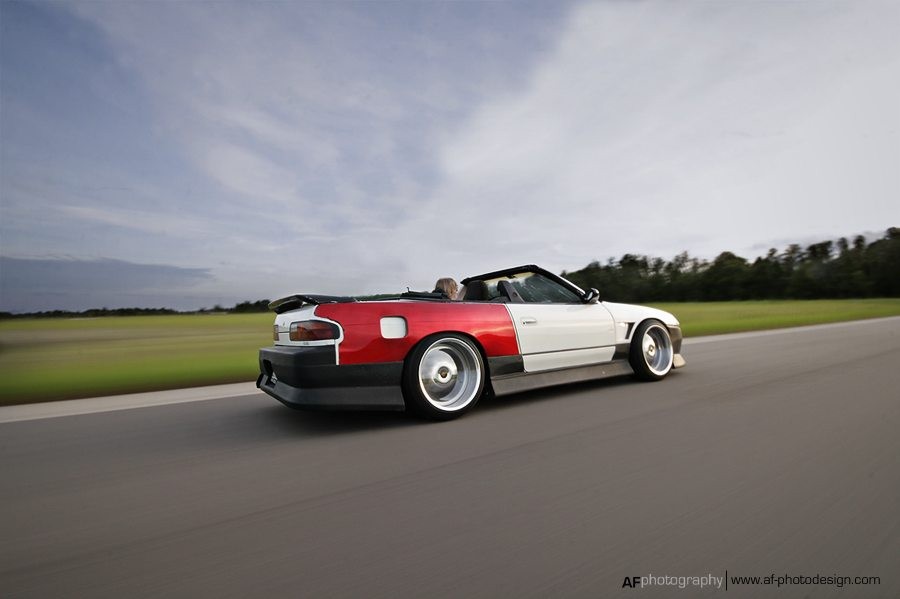 Nissan Silvia S13 Räder Work VS-SD R18 10J ET-15 235/40 11J ET-17 245/40