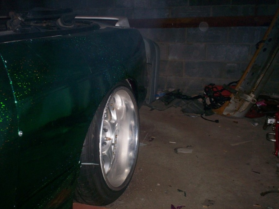 Nissan Silvia S13 Räder SSR Veilside Andrew D R18 10J ET9 225/40 12J 275/35