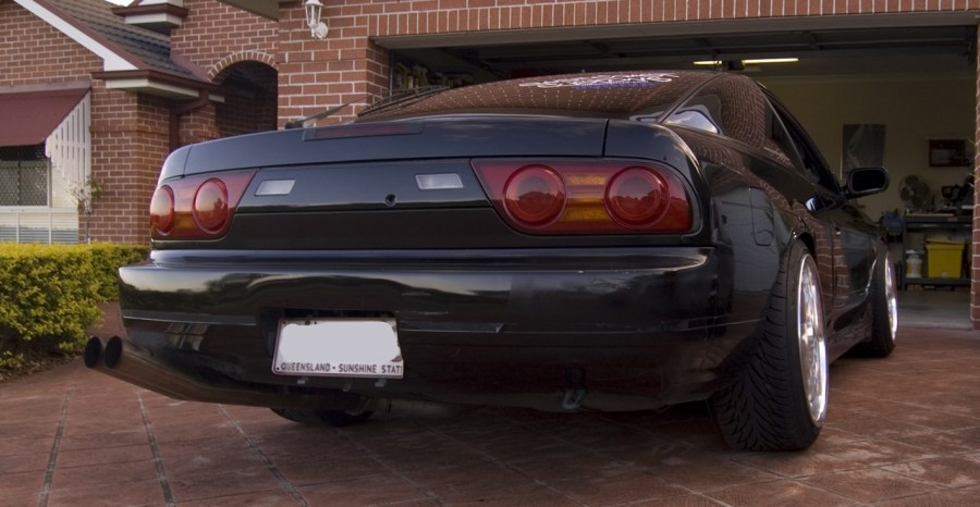 Nissan 180SX/200SX/240SX Räder Garson Deep Racing Ryugi R18 9.5J ET4 215/40 10J ET-4 225/40