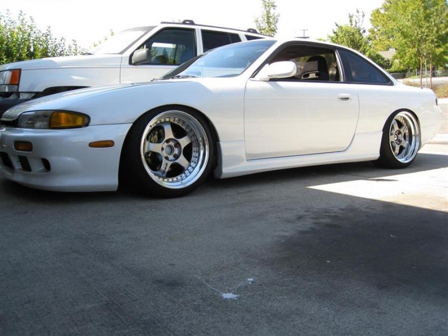 Nissan Silvia S14 Räder Work Meister S1 3P R18 9.5J ET3 225/40 10J ET12 235/40 sunnys14 
