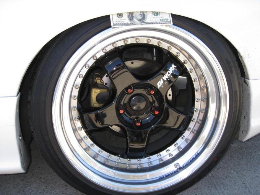 Nissan Silvia S14 Räder Work Meister S1 3P R18 9.5J ET1 215/40 Meister M1 3P 10.5J ET12 245/40 sunnys14 