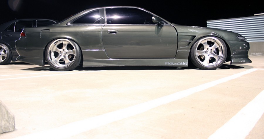 Nissan Silvia S14 Räder AME Shallen CX R18 9J ET5 10J ET-5