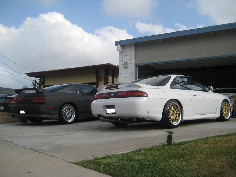 Nissan Silvia S14 Räder Rays Volk Racing GT-A R17 8J ET12 225/45 9J