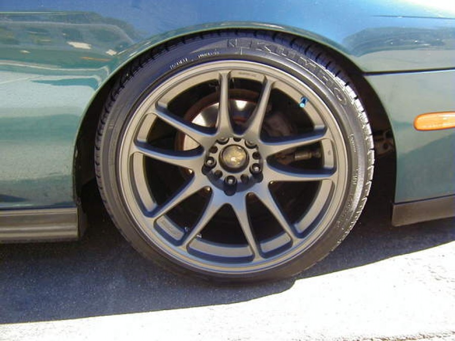 Nissan Silvia S14 Räder Work Emotion CR KAI R18 9.5J ET12 225/40