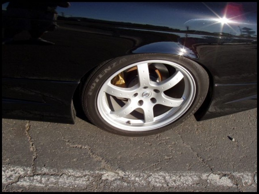 Nissan Silvia S14 Räder OEM Nissan 350Z R18 8J ET30 225/45 8.5J ET33 245/45 besTint 
