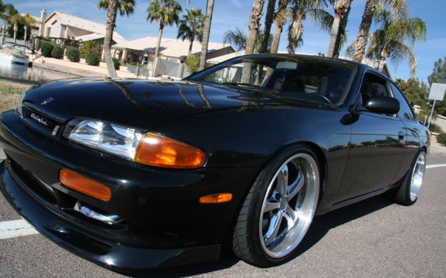 Nissan Silvia S14 Räder Work VS-KF R18 9J ET15 225/40 R19 10.5J ET23 245/35 IntensePower 