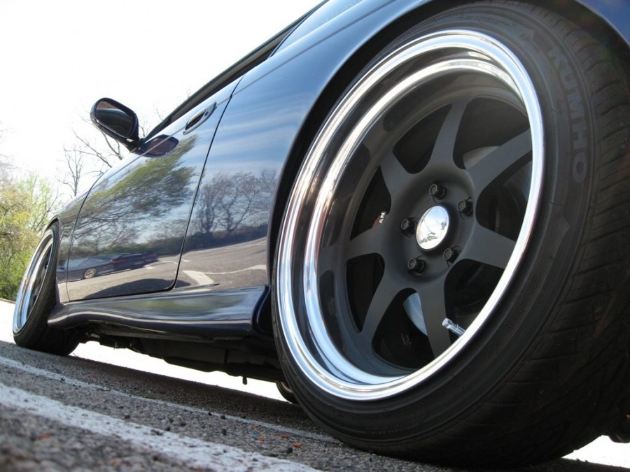 Nissan Silvia S14 Räder Jline 7SL2 R18 9.5J ET18 225/40 ET13