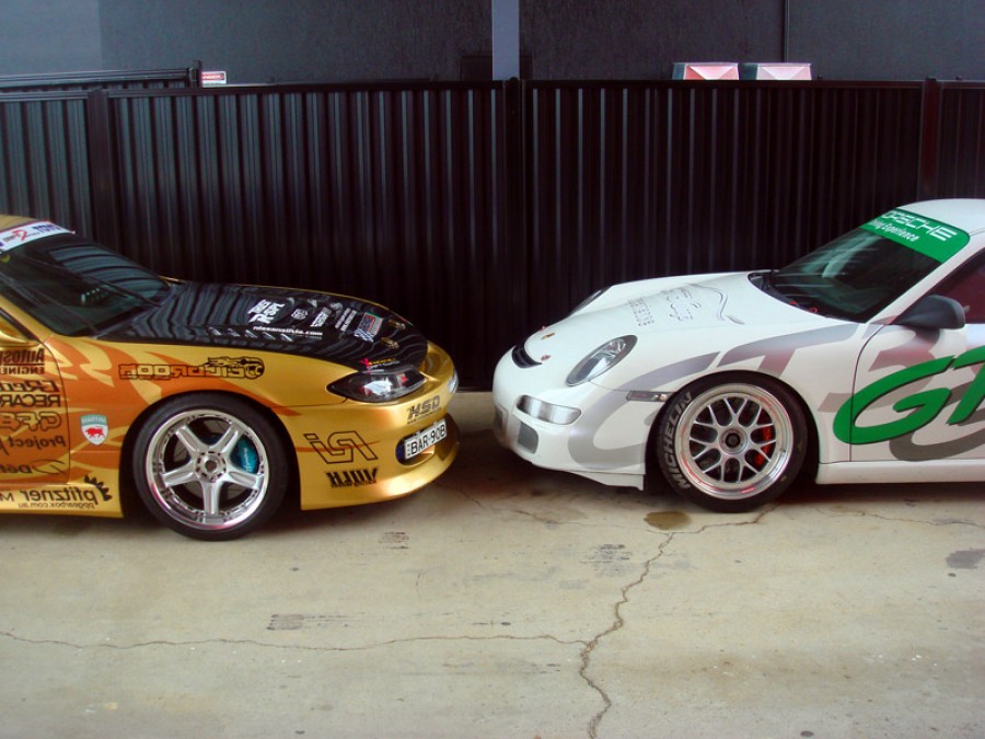 Nissan Silvia S14 Räder Rays Volk Racing GT-C Face 2 R18 9J ET5 225/40 10J 235/40