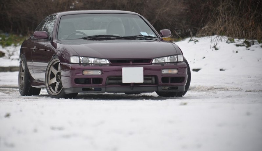 Nissan Silvia S14 Räder Rota GTR R18 9.5J ET5 225/40 235/40