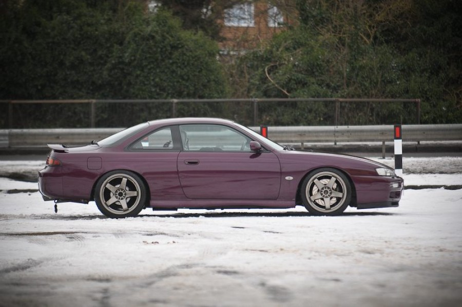 Nissan Silvia S14 Räder Rota GTR R18 9.5J ET5 225/40 235/40