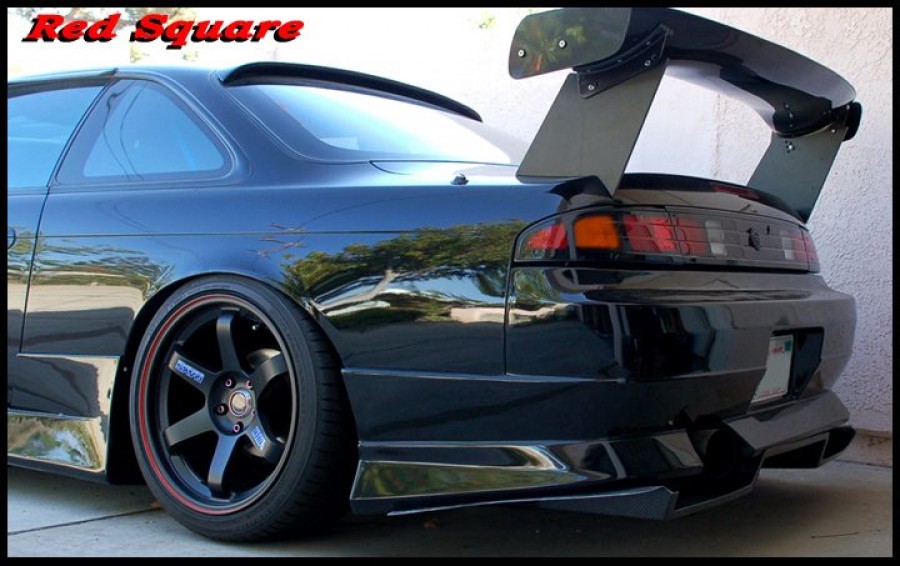 Nissan Silvia S14 Räder Rays Volk Racing TE37 R18 9.5J ET12 235/40 10.5J ET15 265/35