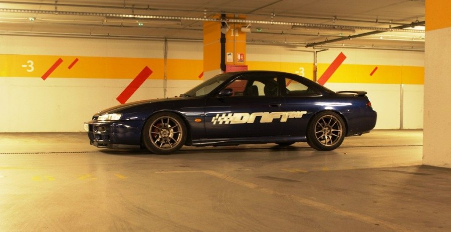 Nissan Silvia S14 Räder Rota Torque Drift R17 9J ET30 225/45 9.5J 235/45