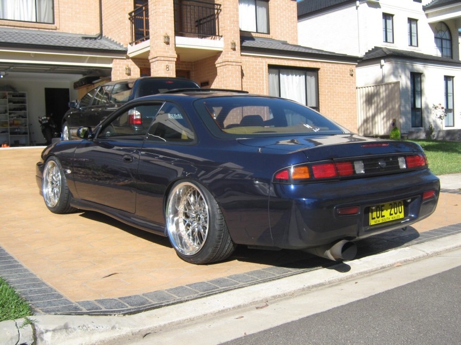 Nissan Silvia S14 Räder Work Rezax R18 9J ET9 225/40 10J ET7