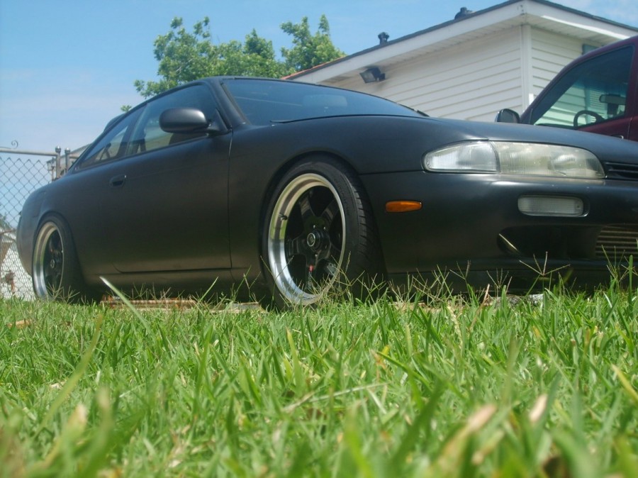 Nissan Silvia S14 Räder Motegi Touge R17 9J ET9 225/45 ET4