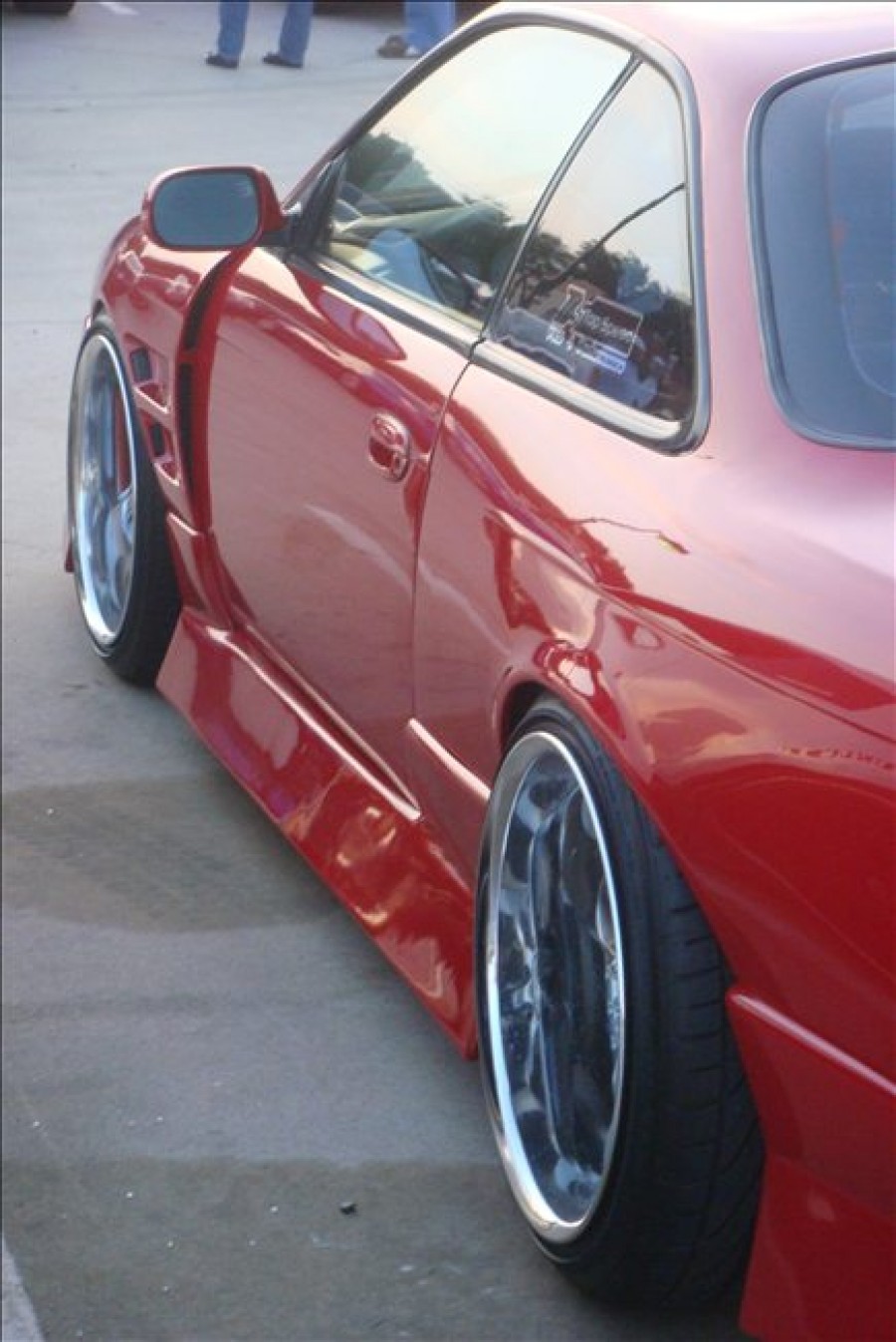 Nissan Silvia S14 Räder Work VS-KF R18 9.5J ET-10 225/40 11J ET-20 255/35