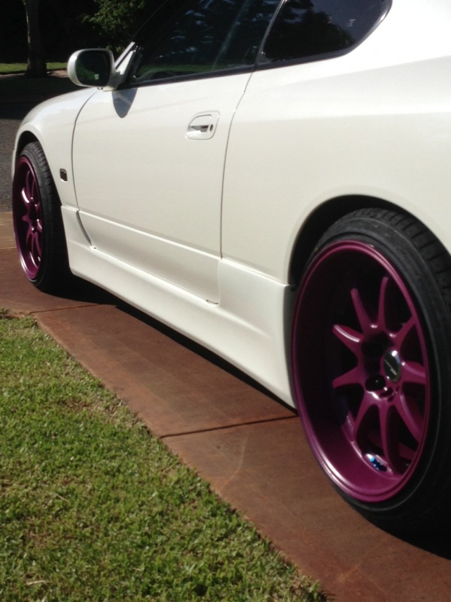 Nissan Silvia S15 Räder Work Emotion XD9 R18 9.5J ET20 215/40 10.5J 225/40 Cutlow 