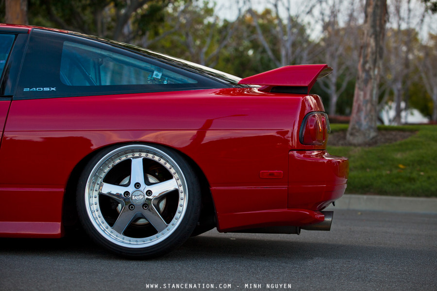 Nissan 180SX/200SX/240SX Räder Work Equip 05 R18 9.5J 215/35 10J 225/35 THE RETAKS S13 
