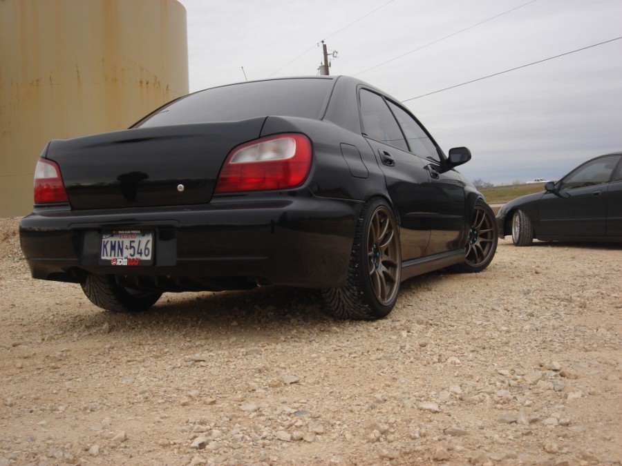 Subaru Impreza GD, GG Räder Work Emotion CR KAI R18 9.5J ET38 255/35