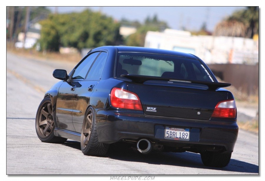 Subaru Impreza Räder Rota Grid R18 9.5J ET38 255/35