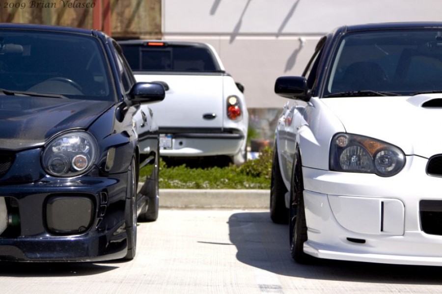 Subaru Impreza GD, GG Räder Work Emotion CR KAI R18 9.5J ET35 245/40 ET29 WRX 