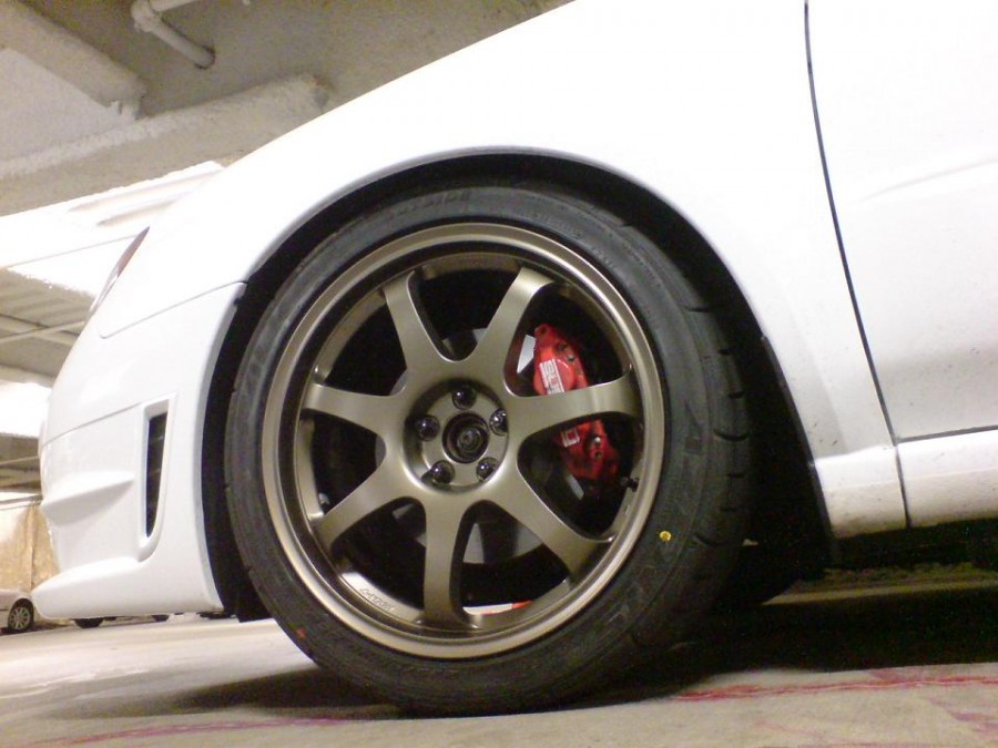 Subaru Impreza GD, GG Räder MB Weapon R18 8J ET45 235/40 WRX 