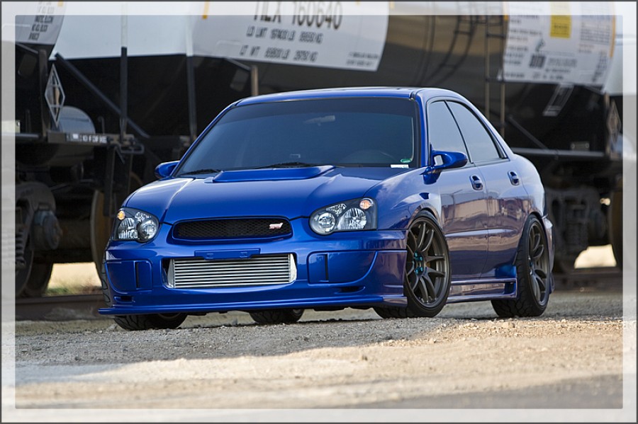 Subaru Impreza GD, GG Räder Work Emotion CR KAI R18 9.5J ET38 255/35 WRX STI 