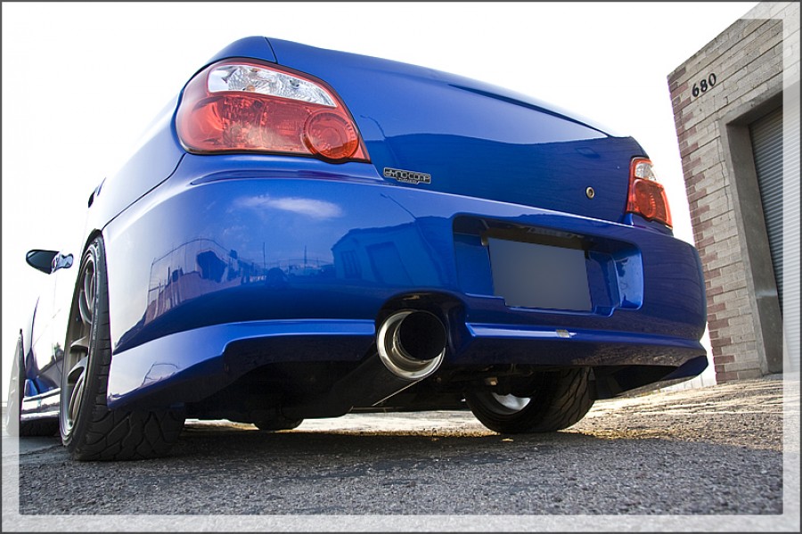 Subaru Impreza GD, GG Räder Work Emotion CR KAI R18 9.5J ET38 255/35 WRX STI 