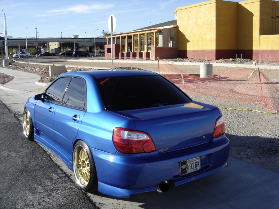 Subaru Impreza GD, GG Räder Work VS-XX R18 10J ET38 255/35 WRX STI 