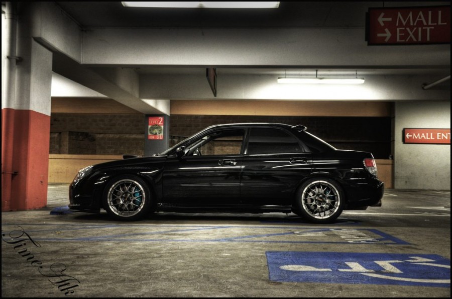 Subaru Impreza GD, GG Räder BBS RS-GT R18 8.5J ET13 245/35