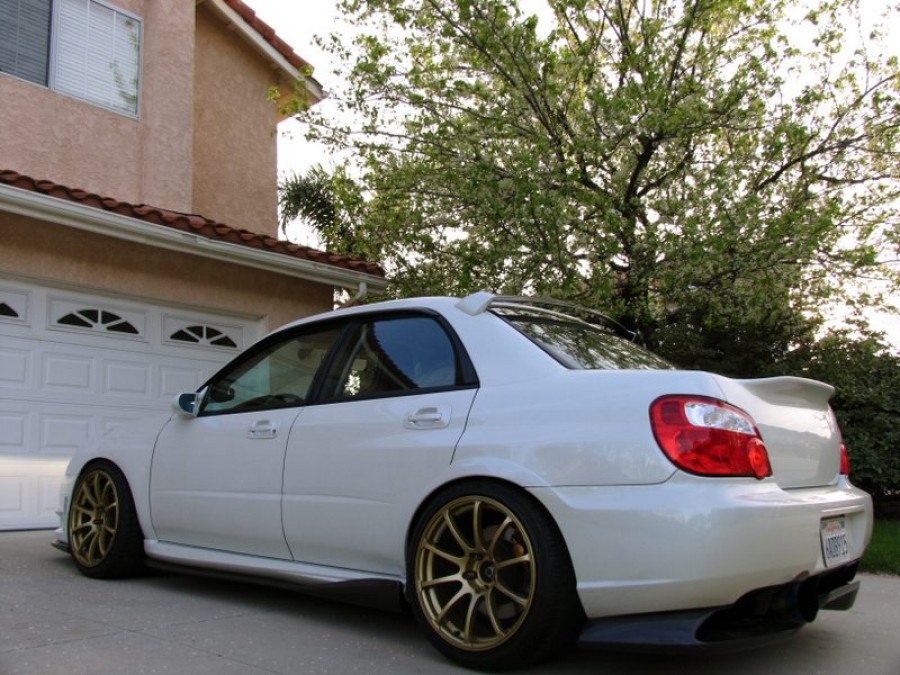 Subaru Impreza Räder Advan Yokohama RS R18 10J ET35 265/35 WRX STI 