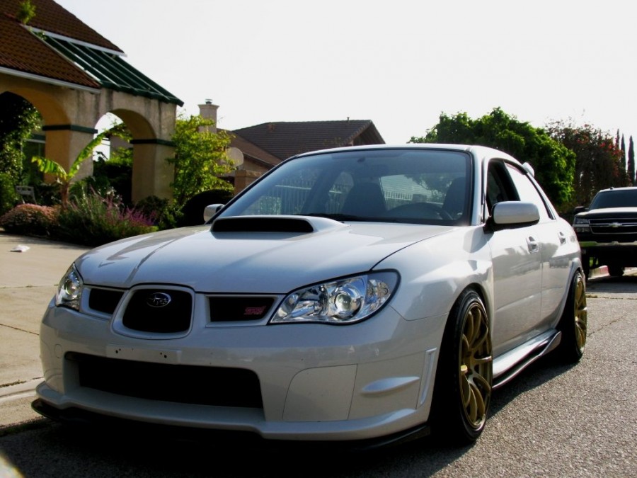 Subaru Impreza Räder Advan Yokohama RS R18 10J ET35 265/35 WRX STI 