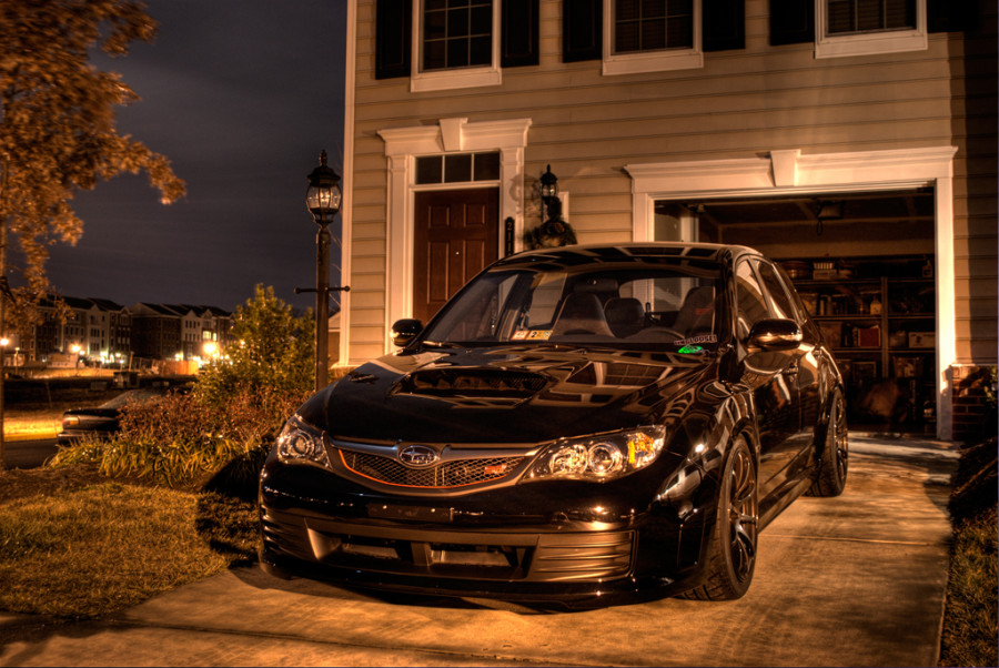 Subaru Impreza GE, GV, GH, GR Räder Advan Yokohama RS R18 9J ET29 245/40 WRX STI 
