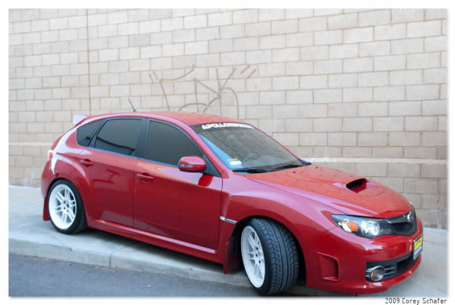 Subaru Impreza Räder Enkei RPF1 R18 10J ET35 265/35 ET38 WRX STI 