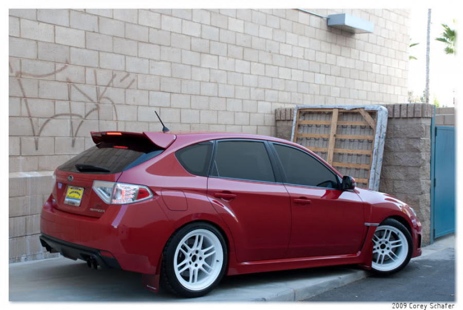 Subaru Impreza Räder Enkei RPF1 R18 10J ET35 265/35 ET38 WRX STI 