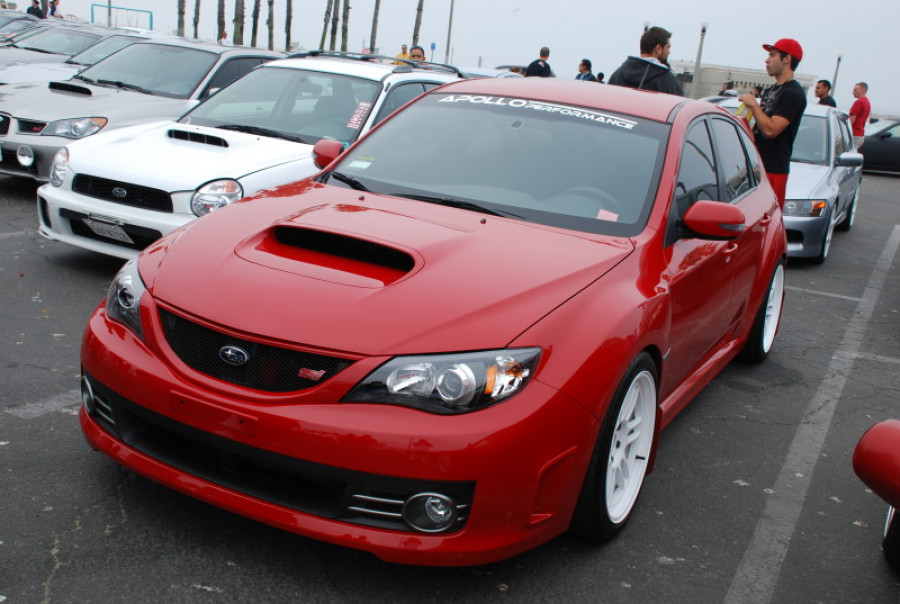 Subaru Impreza Räder Enkei RPF1 R18 10J ET35 265/35 ET38 WRX STI 